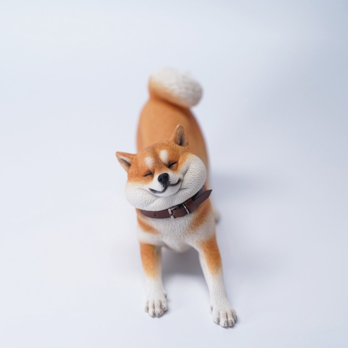 JXK090 Shiba Inu Dog Statue, Dog Figurine Gift for Shiba Inu Lover