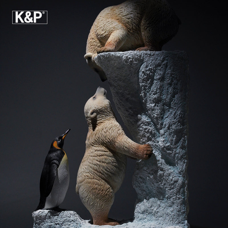 PK2301 polar animal Statue Gift for Animal Lovers