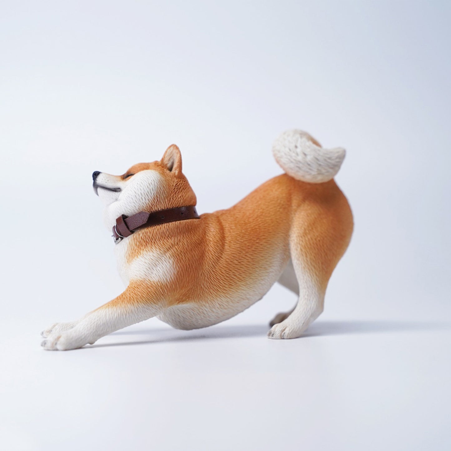 JXK090 Shiba Inu Dog Statue, Dog Figurine Gift for Shiba Inu Lover