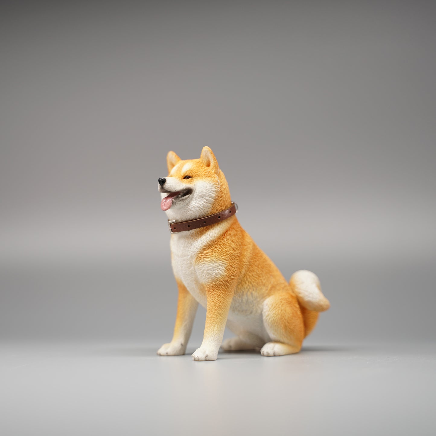 JXK075 Shiba Inu Dog Statue, Dog Figurine Gift for Shiba Inu Lover