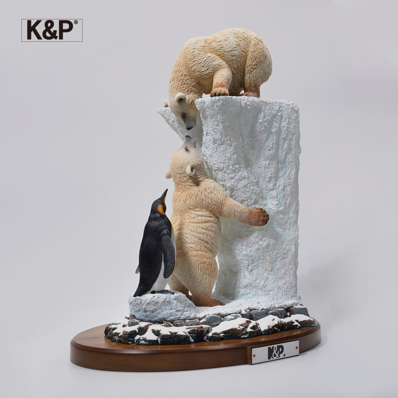 PK2301 polar animal Statue Gift for Animal Lovers