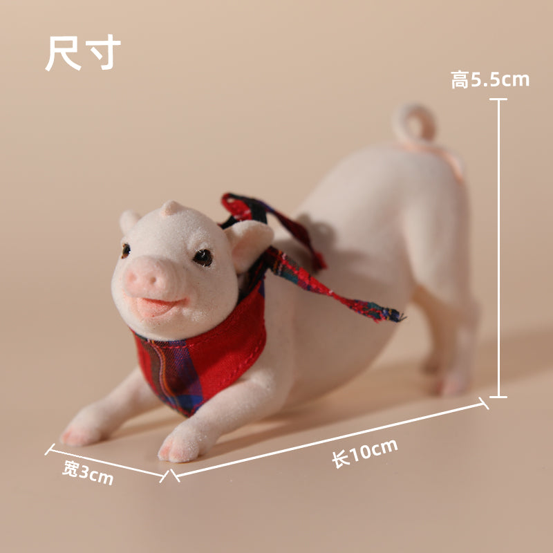 JXK059 pig statue for home decor, gifts for Animal Lovers