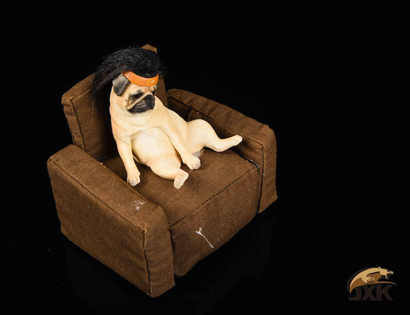 JXK025 Pug dog figurine dog statue for home decor gift for dog lovers