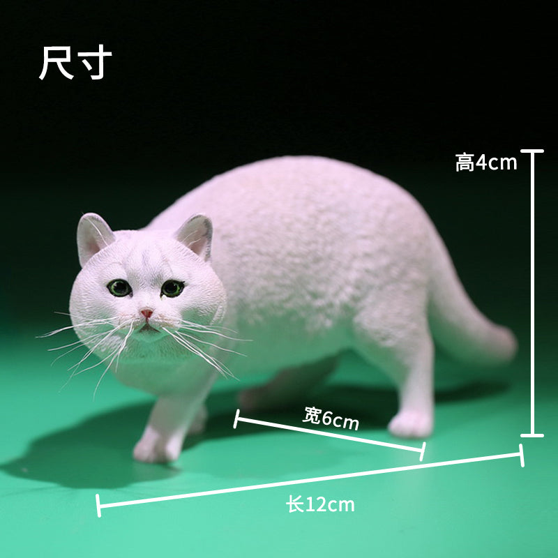 MRZ040 British Shorthair Cat statue, the gift for cat loves