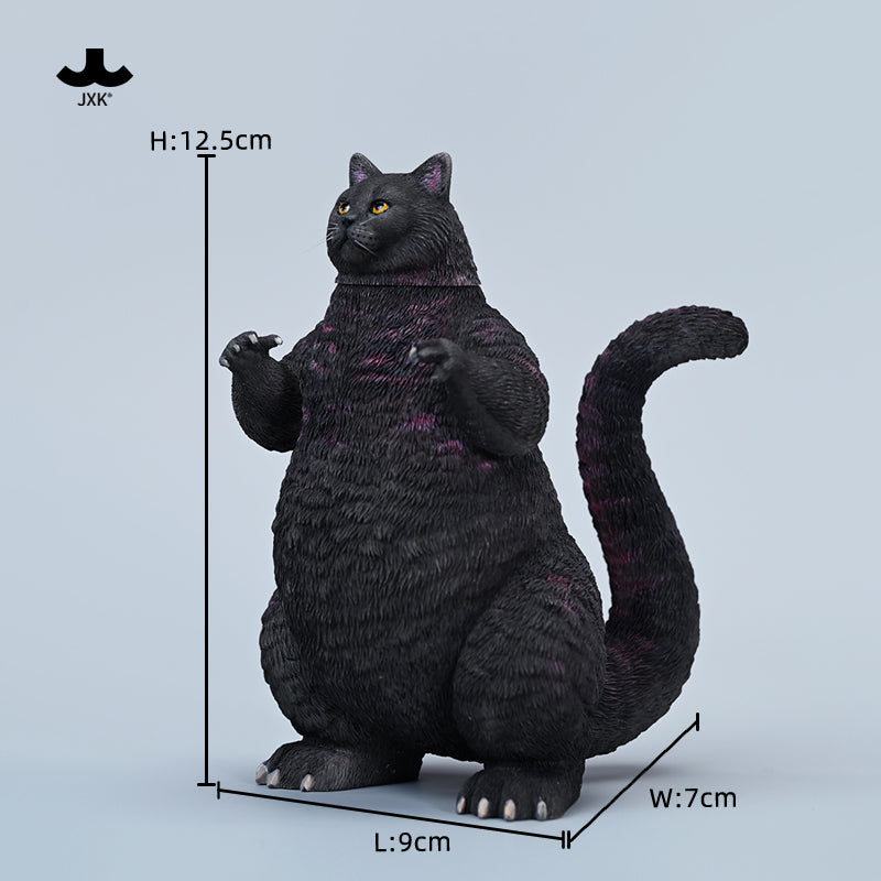 JXK226 Catzilla MeowZilla Godzicat Godzilla-shaped cat figurine