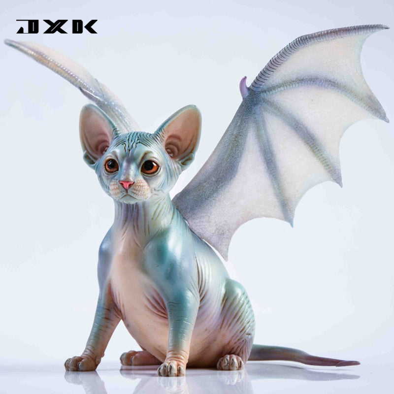 JXK048 Sphinx cat figurine resin cat statue for coffee table decor gifts for cat lovers