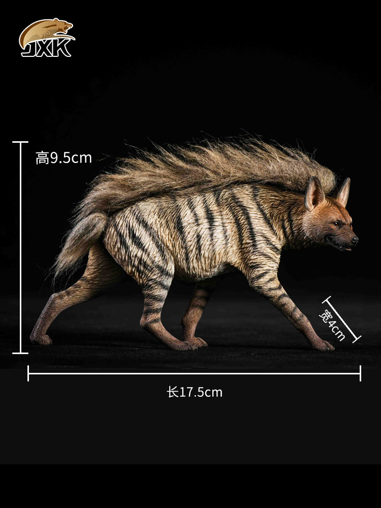 JXK051 Striped Hyaena statue for home decor, gifts for Animal Lovers