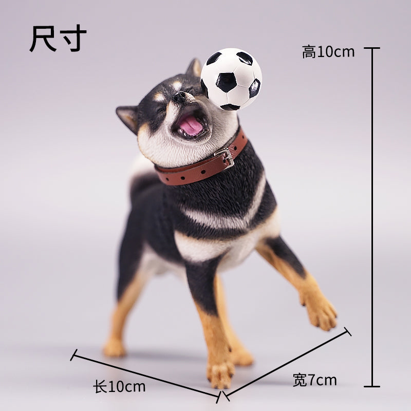 JXK072 Shiba Inu Decor, Cute Football Shiba Inu, Gift for Shiba Inu Lover