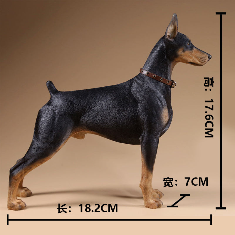 MRZ DB Dobermann dog statue for dog lovers