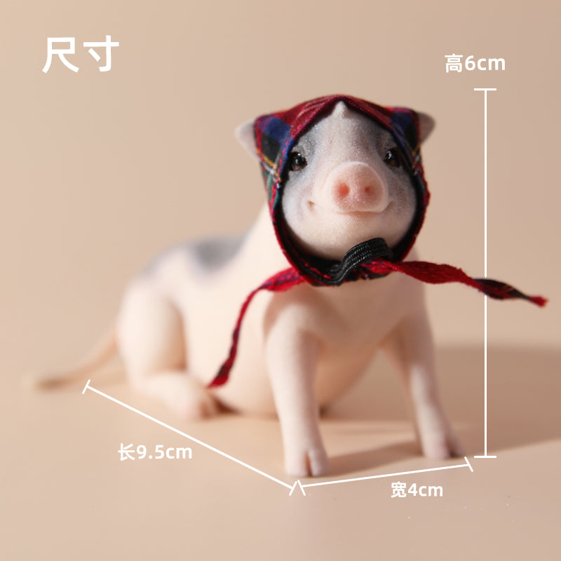 JXK059 pig statue for home decor, gifts for Animal Lovers