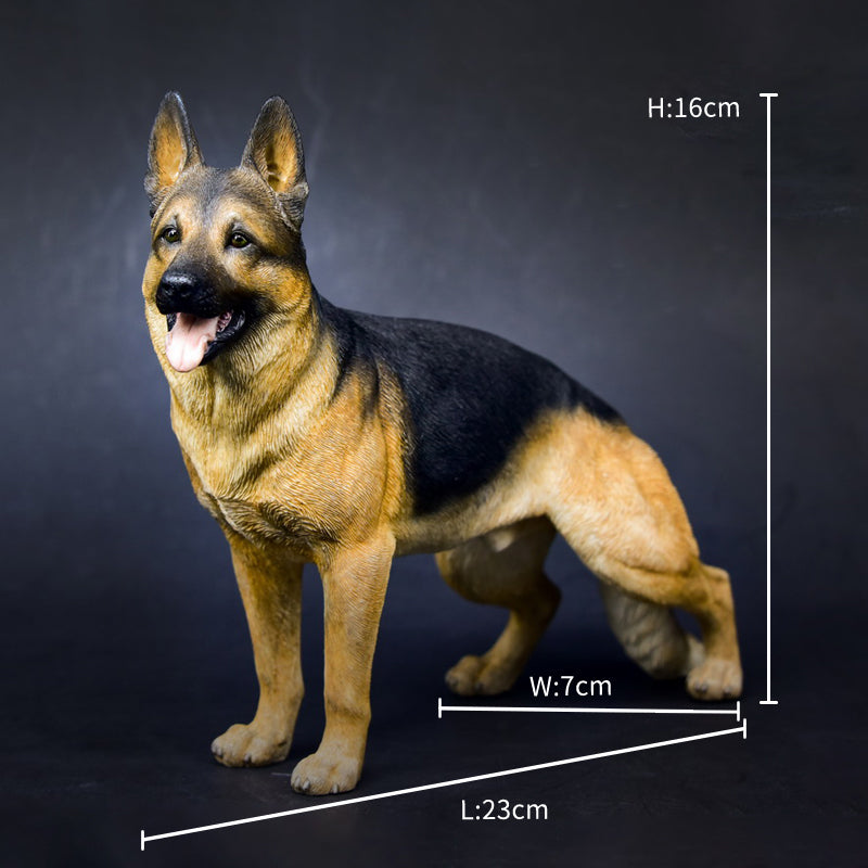 MRZ MCC German shepherd dog figurine dog statue for dog lovers