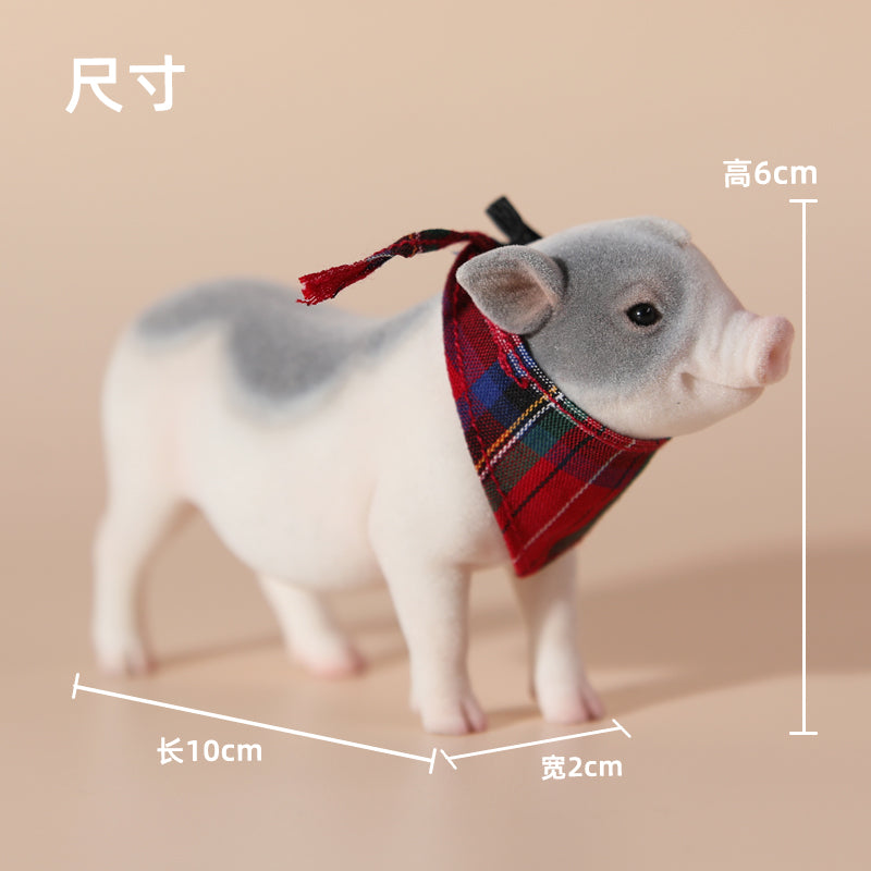 JXK059 pig statue for home decor, gifts for Animal Lovers