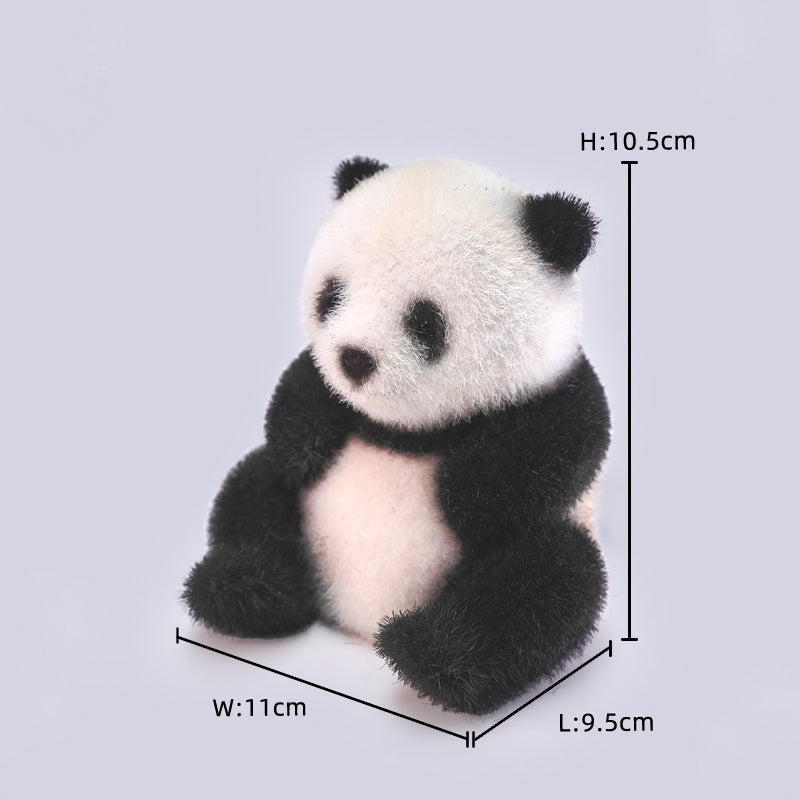 JXK177 Resin Panda Statue Gift for Animal Lovers