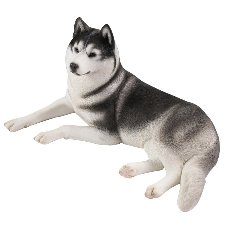 MRZ046 Husky dog figurine for dog lovers