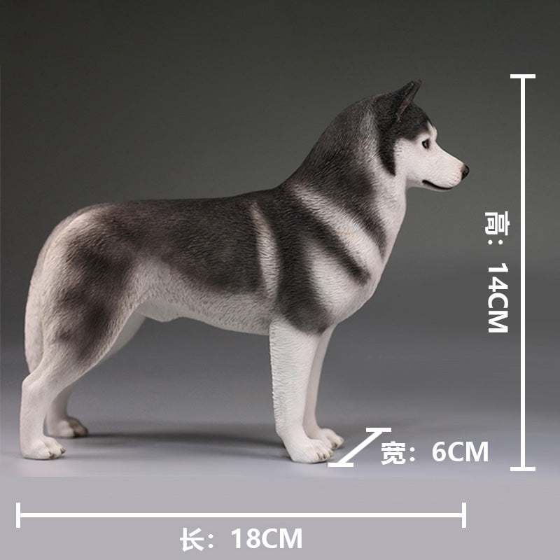 MRZ016 Husky dog figurine for dog lovers