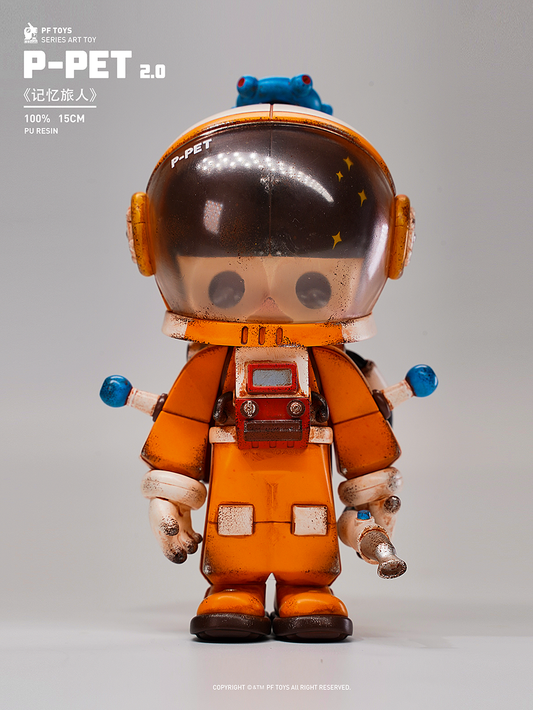 P030 Resin Action Figure P Pet Astronaut Series