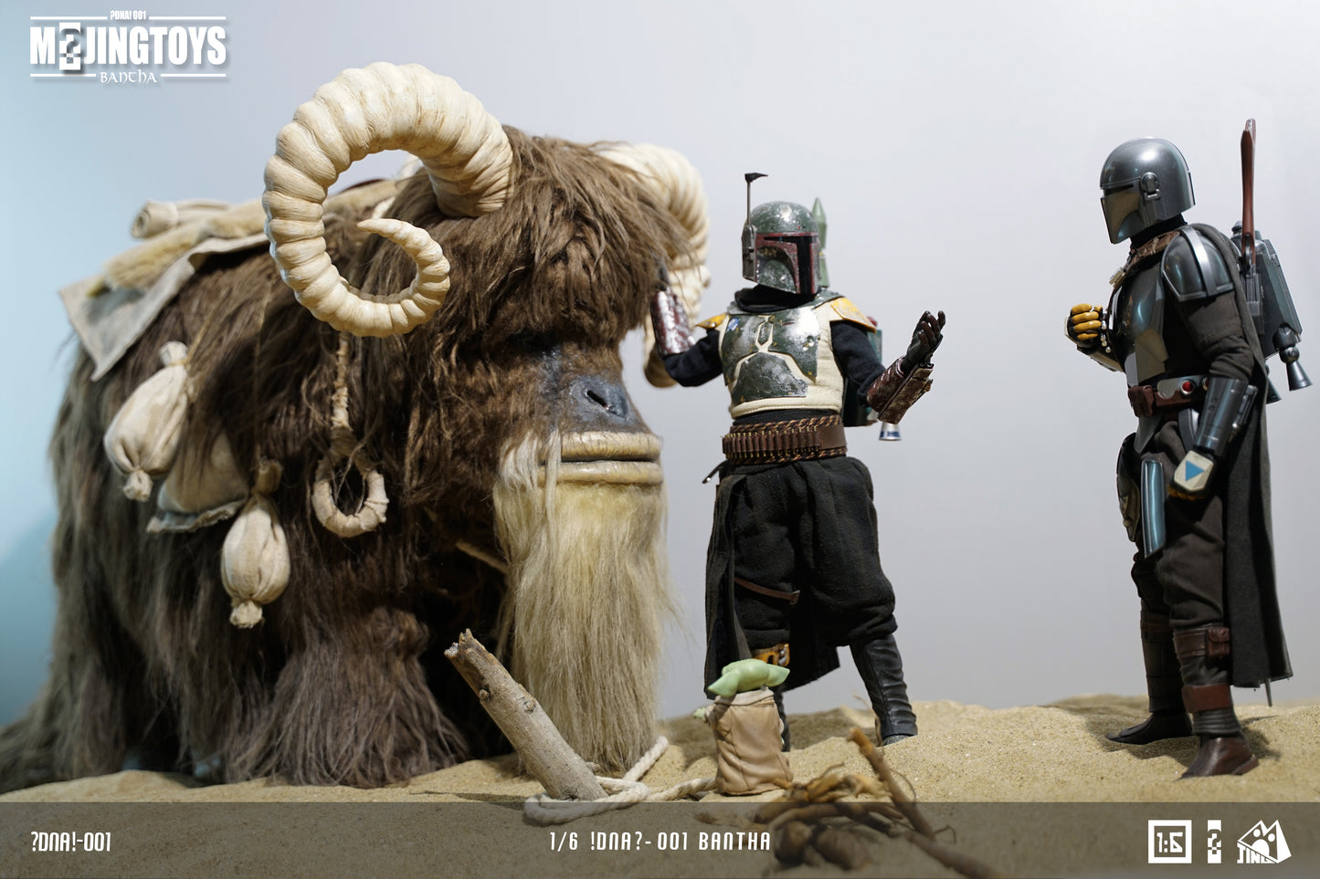 DNA001 Sixth Scale Bantha Statue Sandpeople's Ride SW Diorama Scale Model