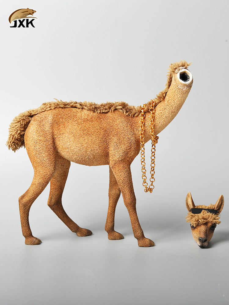 JXK052 Alpaca statue for home decor, gifts for Animal Lovers