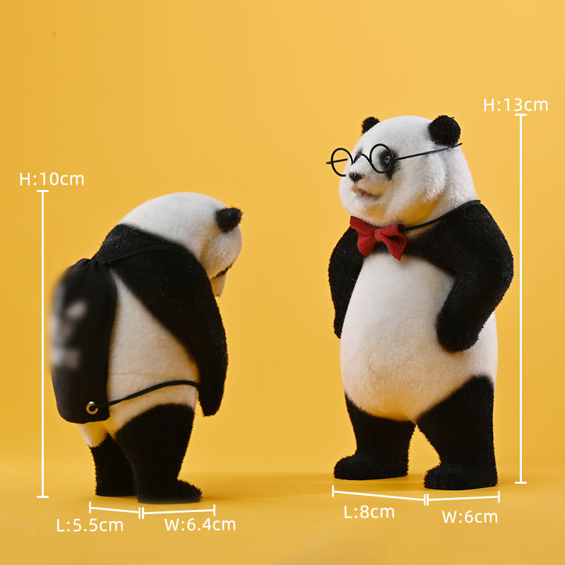 JXK191 Panda Statue for Home Decor Gifts for Animal Lovers