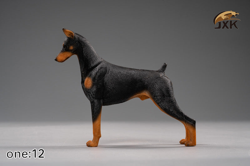 JXK022 Dobermann dog figurine dog statue for home decor gift for dog lovers