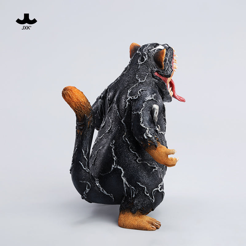 JXK251 Pre Order Venom Cat Statue for Home Decor, Venom Cat Figurine Durable Polyresin with Intricate Details, Venom Cat Sculpture Art Funny