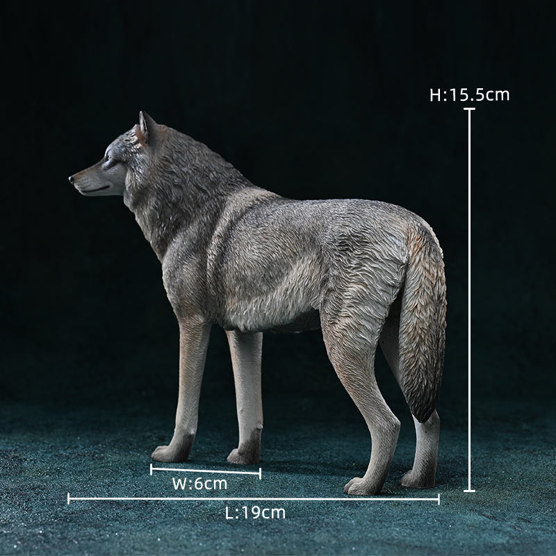 JXK194 Arctic wolf Statue for Home Decor Gifts for Animal Lovers