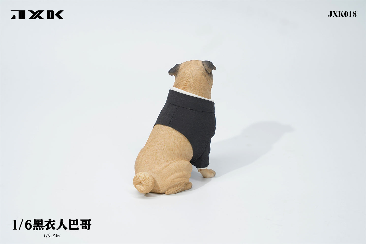 JXK018 Pug dog figurine dog statue for home decor gift for dog lovers