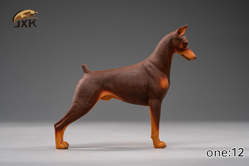 JXK022 Dobermann dog figurine dog statue for home decor gift for dog lovers