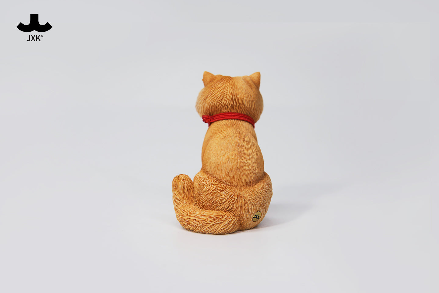 JXK183 Cat Figurine Resin Cat Statue for Desktop Gifts for Cat Lovers