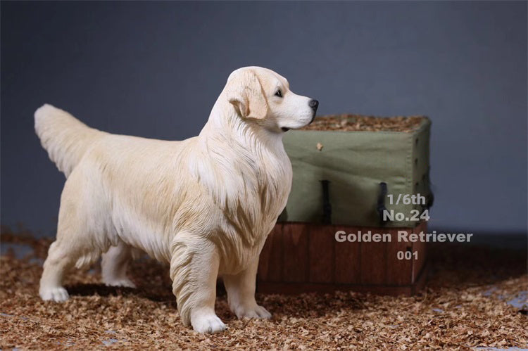 MRZ024 Golden Retriever dog figurine for dog lovers