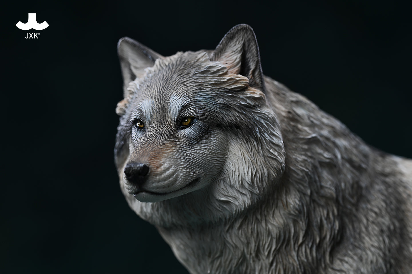 JXK194 Arctic wolf Statue for Home Decor Gifts for Animal Lovers