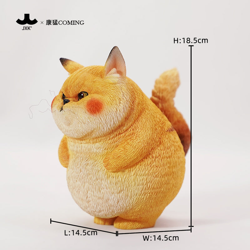 JXK253 Pre Order Pikacat Statue with LED Charging Station Unique Collectible Gift for Pokemon & Cat Lovers