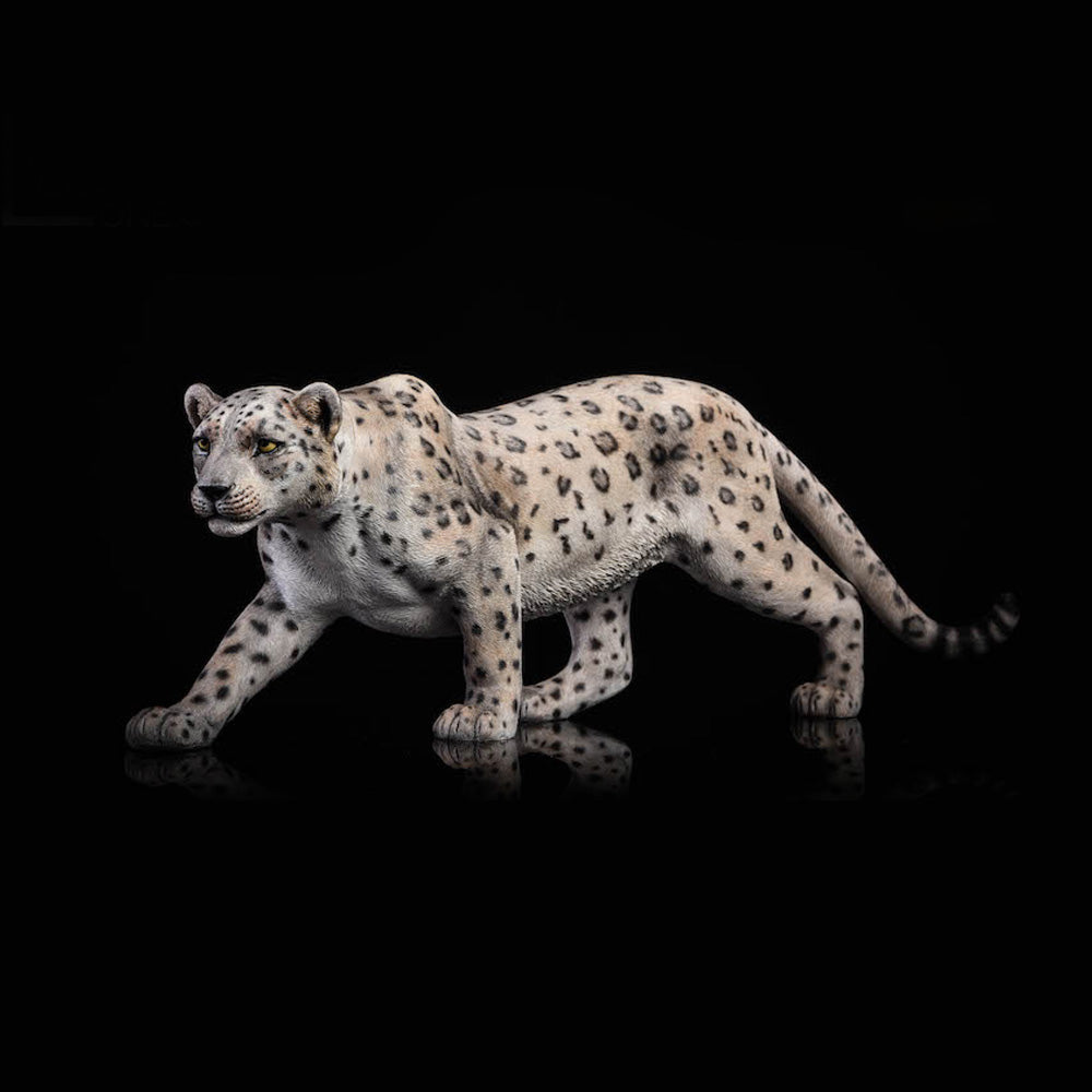 JXK009 Resin Leopard Statue, Black Panther Statue Gift for Animal Lovers