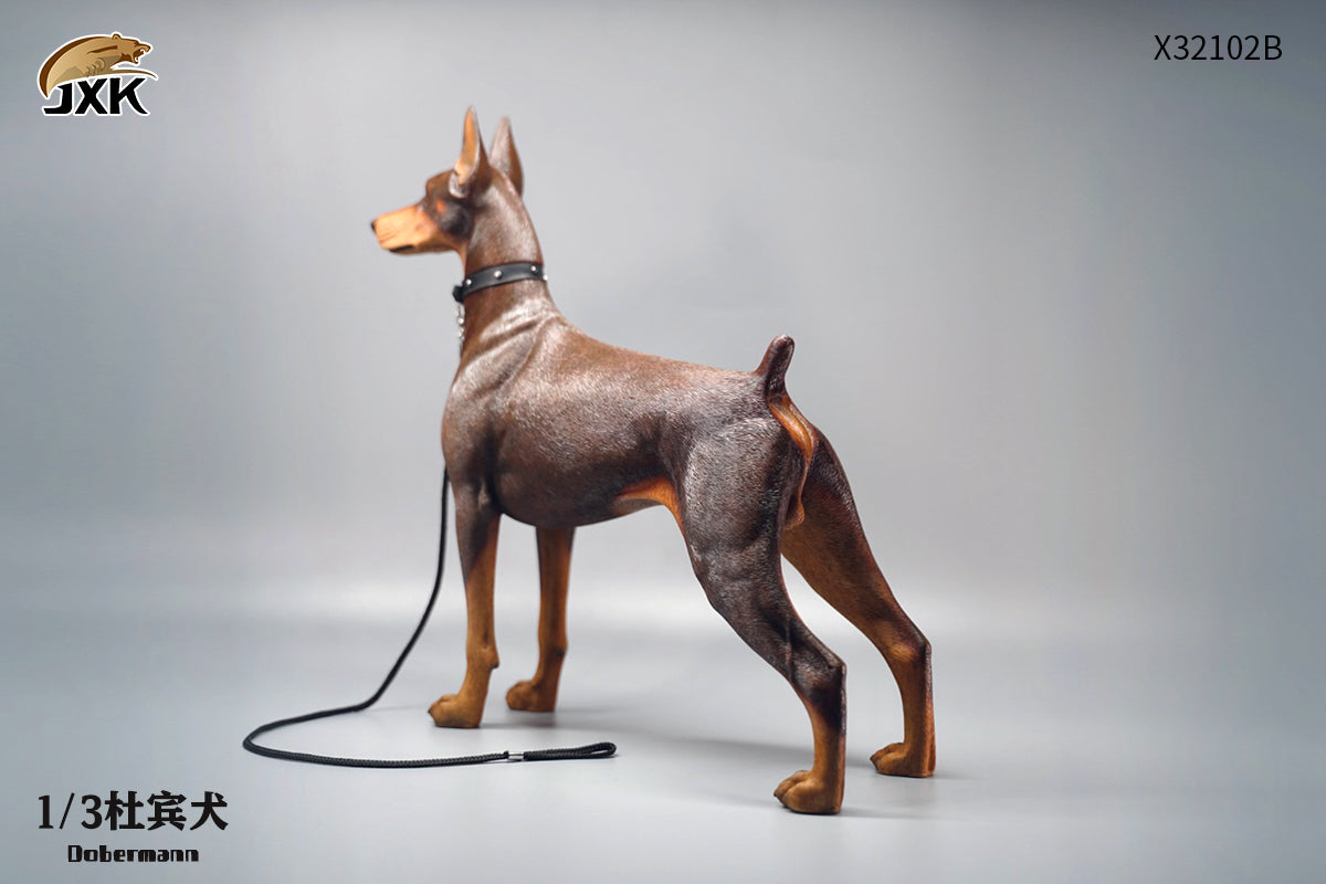 X32102 Dobermann dog figurine dog statue for home decor gift for dog lovers