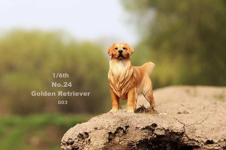 MRZ024 Golden Retriever dog figurine for dog lovers