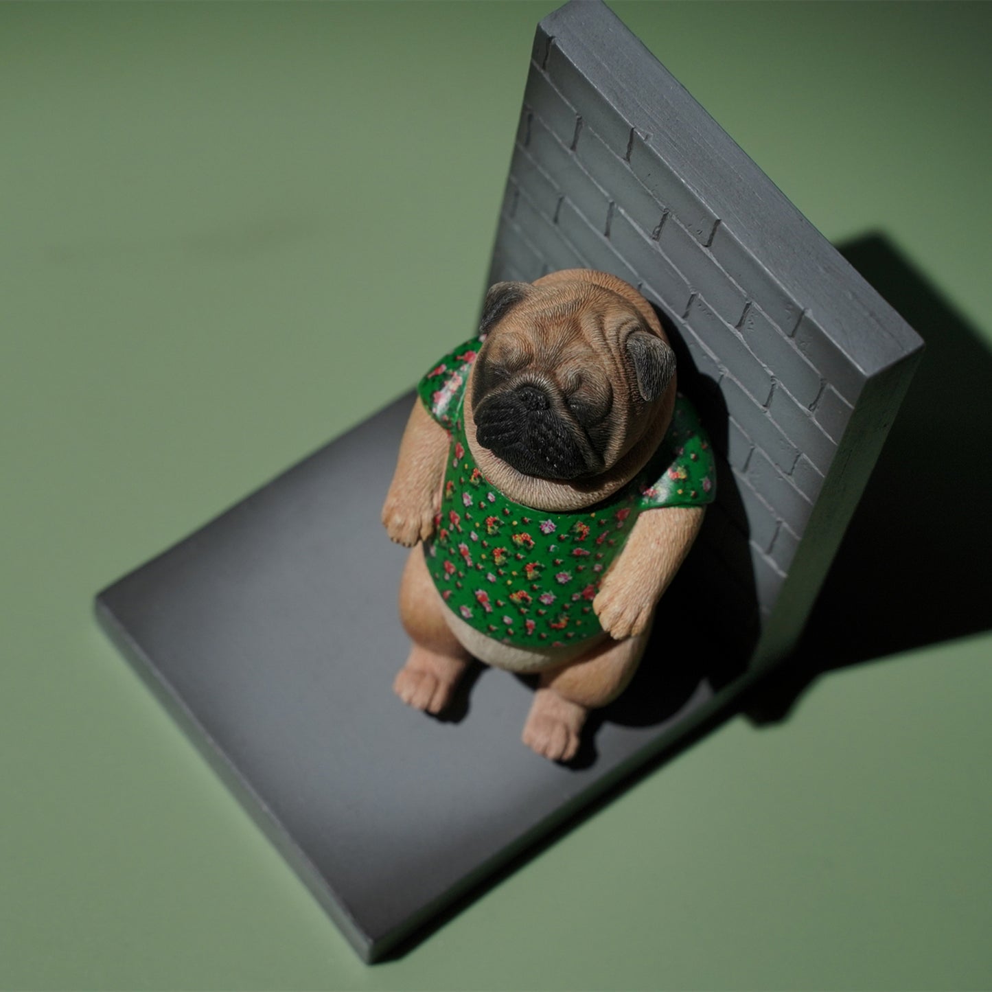 JXK150 Pug dog figurine dog statue gift for dog lovers