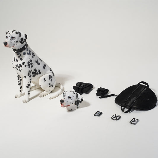 JXK100 Dalmatian dog figurine, dog statue gift for dog lover