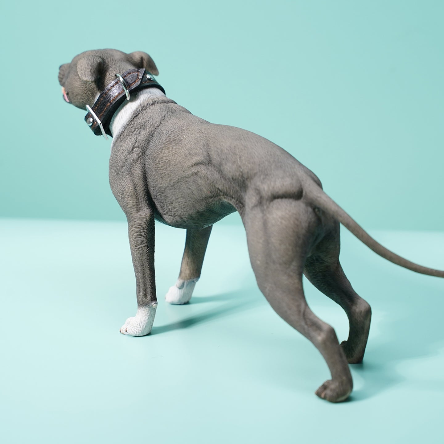 JXK129 Pit Bull Terrier figurine, dog statue gift for dog lover