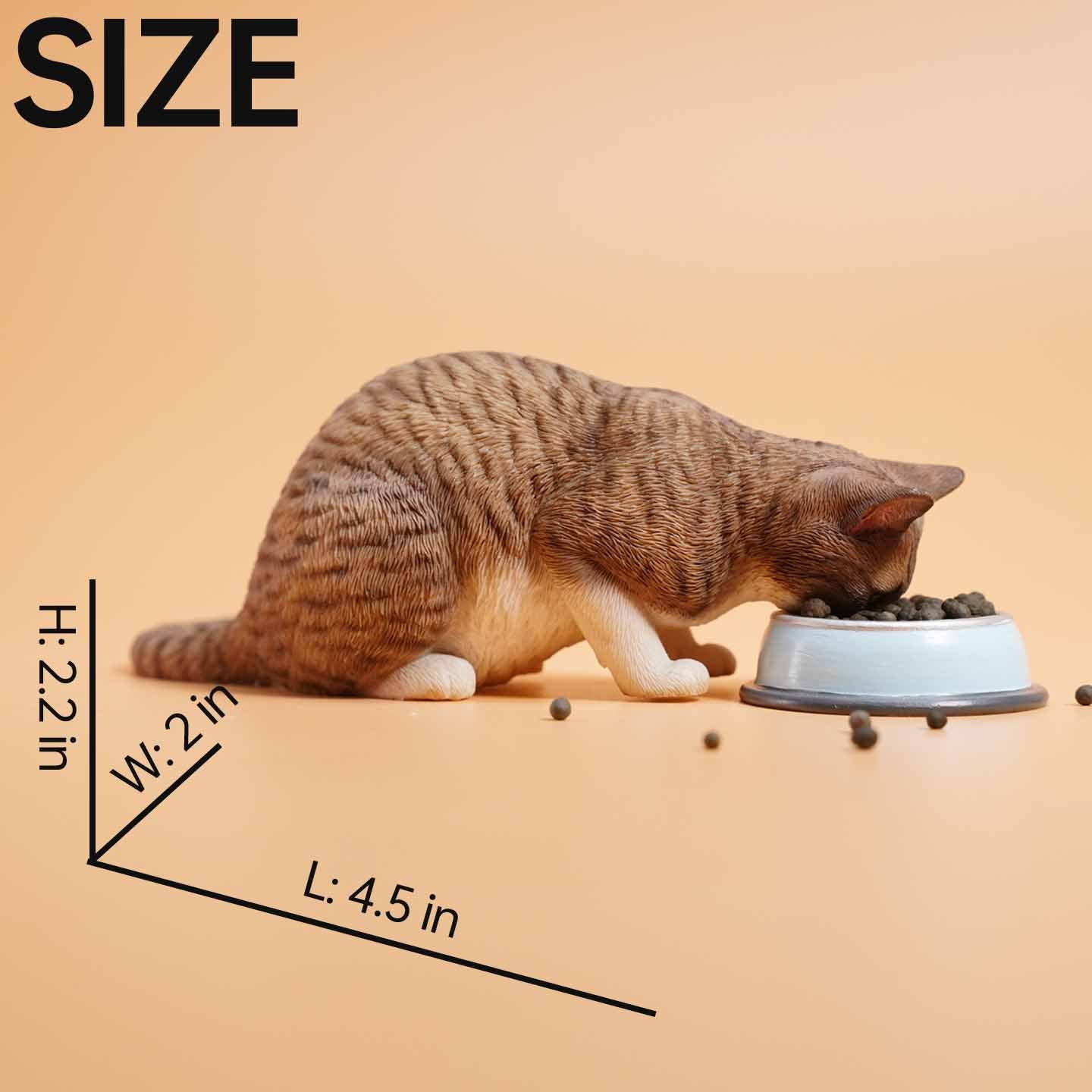 JXK132 Cat figurine for Home Decor, Cat Statue Gift for Cat Loves