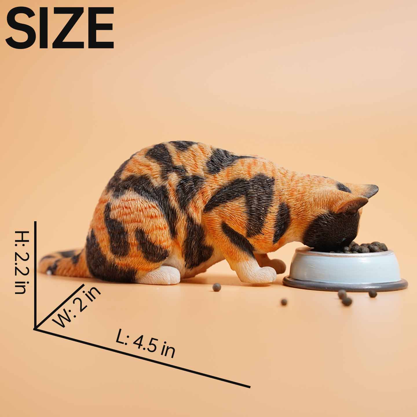 JXK132 Cat figurine for Home Decor, Cat Statue Gift for Cat Loves