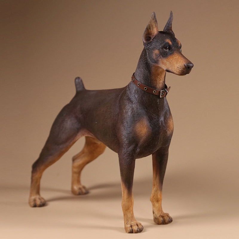 MRZ DB Dobermann dog statue for dog lovers