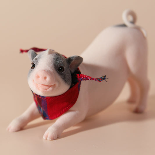 JXK059 pig statue for home decor, gifts for Animal Lovers