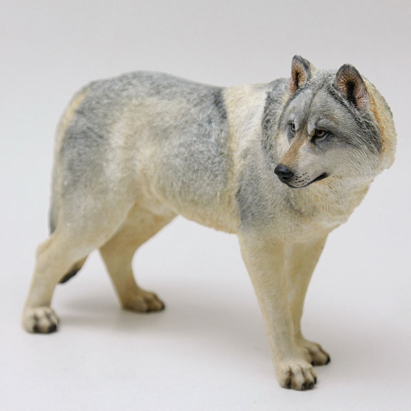 MRZ Steppe Wolf statue for home decor, gifts for Animal Lovers