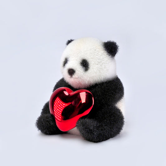 JXK177 Resin Panda Statue Gift for Animal Lovers