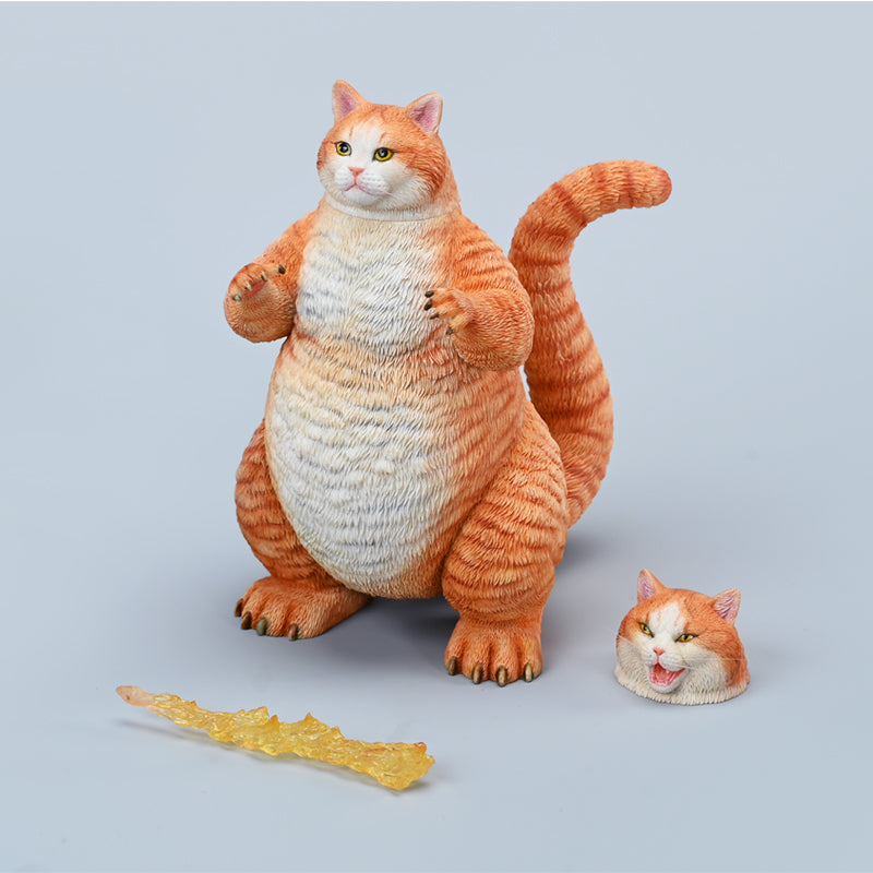 JXK226 Catzilla MeowZilla Godzicat Godzilla-shaped cat figurine