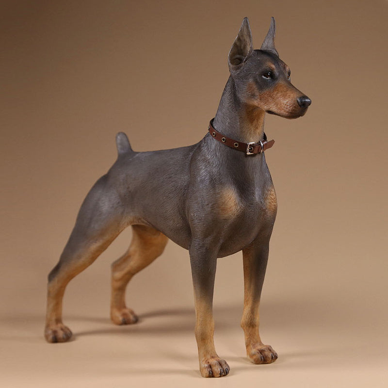 MRZ DB Dobermann dog statue for dog lovers