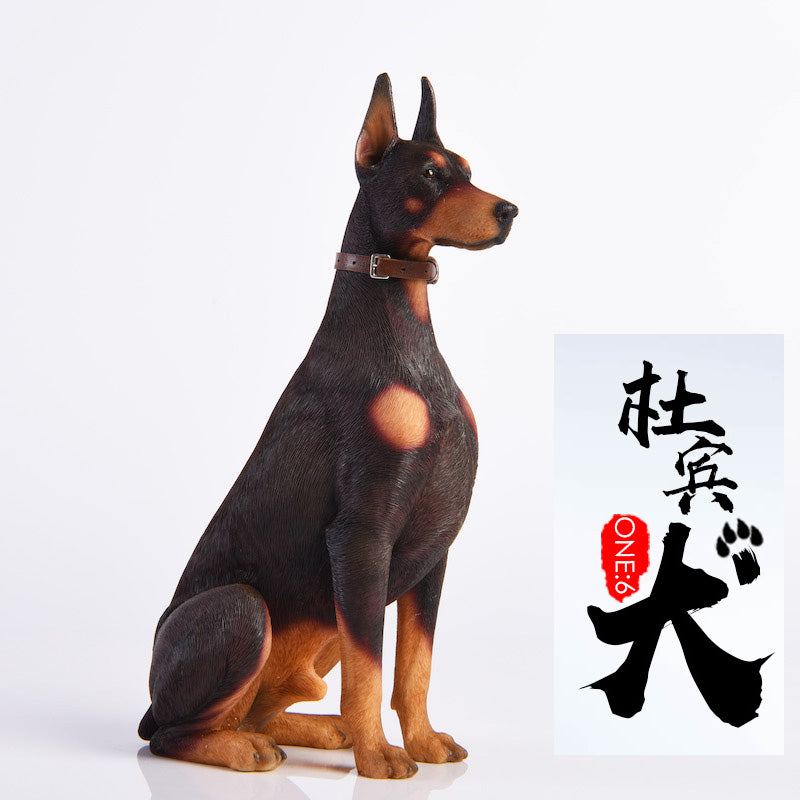 JXK004 Dobermann dog figurine dog statue for home decor gift for dog lovers