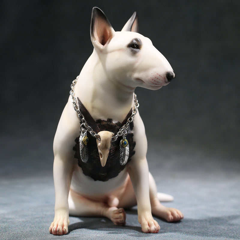 MRZ052 Bull Terrier dog statue for dog lovers