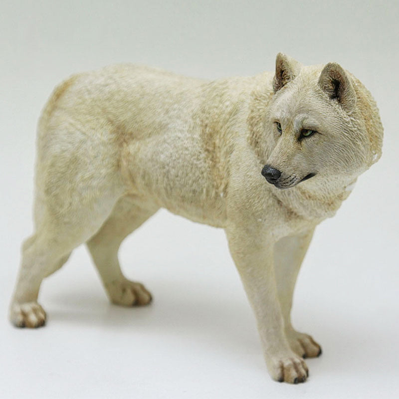 MRZ Steppe Wolf statue for home decor, gifts for Animal Lovers