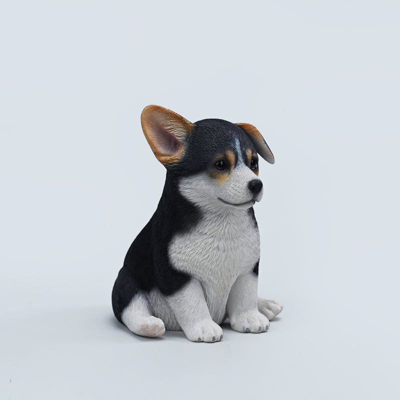 X42302 Corgi dog figurine dog statue decor for dog lovers